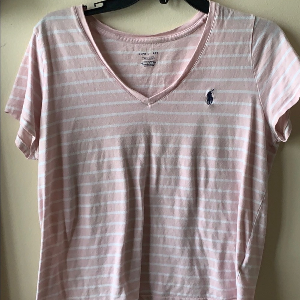 V neck women’s polo